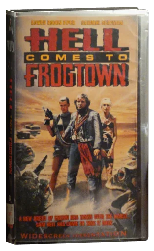 Hell Comes to Frogtown VHS cover