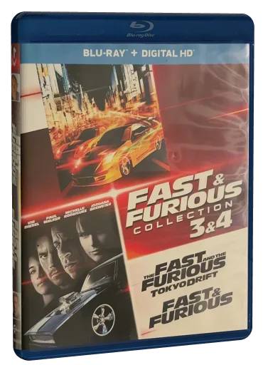 Fast & Furious 8-Movie Collection Blu-ray cover