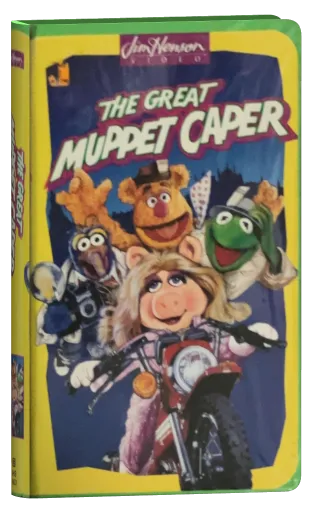 The Great Muppet Caper VHS, Jim Henson Video
