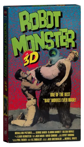 Robot Monster VHS, Rhino Home Video