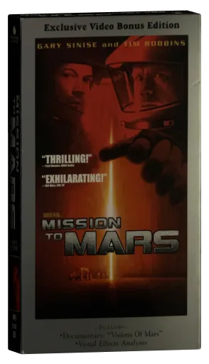 Mission to Mars VHS, Touchstone Home Video