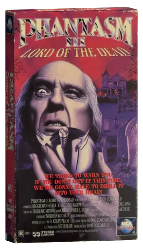 Phantasm III: Lord of the Dead VHS, MCA Universal Home Video