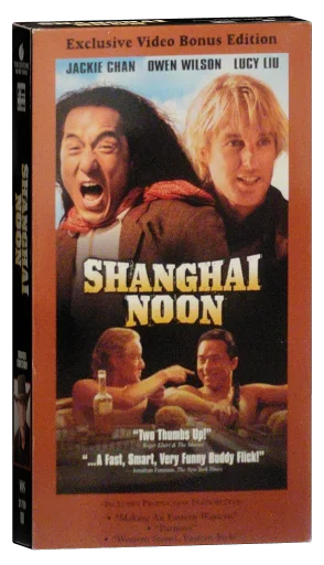 Shanghai Noon VHS, Touchstone Home Video
