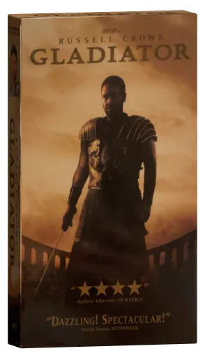Gladiator VHS, DreamWorks Home Entertainment