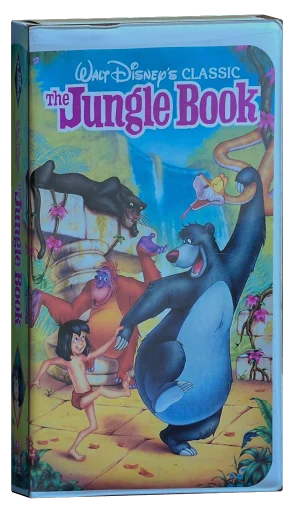 The Jungle Book VHS, Walt Disney Home Video