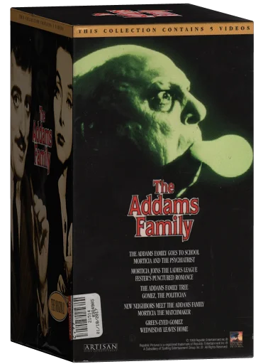 The Addams Family VHS, Republic Entertainment