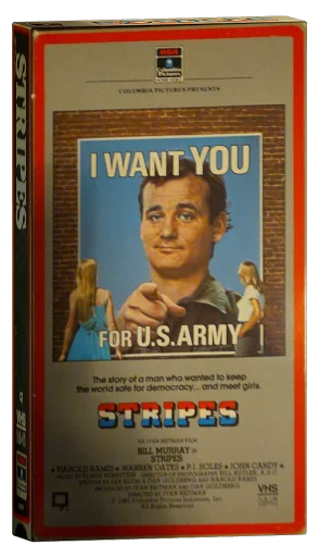 Stripes VHS, RCA/Columbia Pictures Home Video