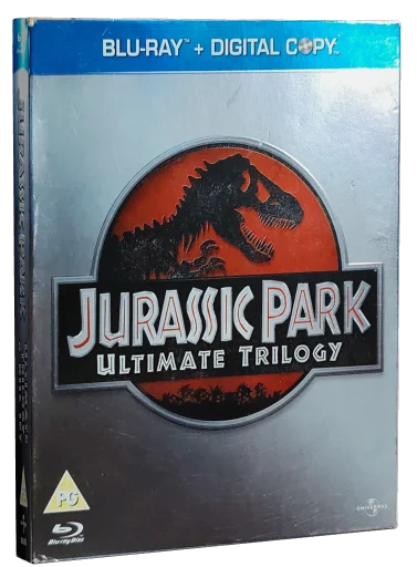 Jurassic Park Ultimate Trilogy Blu-ray cover
