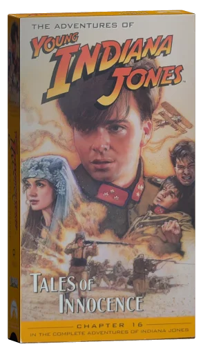 The Adventures of Young Indiana Jones: Tales of Innocence VHS cover