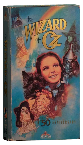 The Wizard of Oz VHS, MGM/UA Home Video