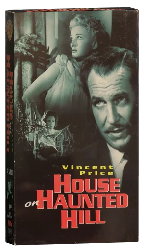 House on Haunted Hill VHS, Warner Bros