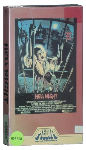 Hell Night VHS, Media Home Entertainment