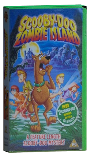 Scooby-Doo on Zombie Island VHS, Warner Home Video