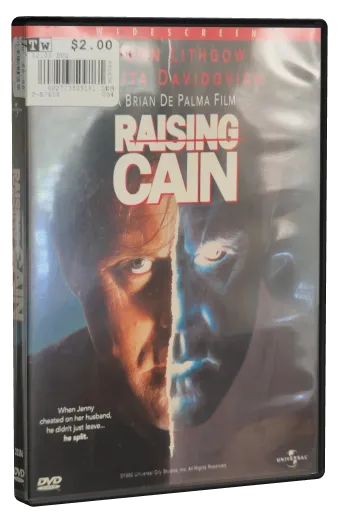 Raising Cain DVD, Universal Studios Home Video
