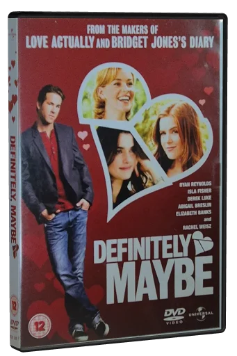 Definitely, Maybe DVD, Universal Studios Home Video
