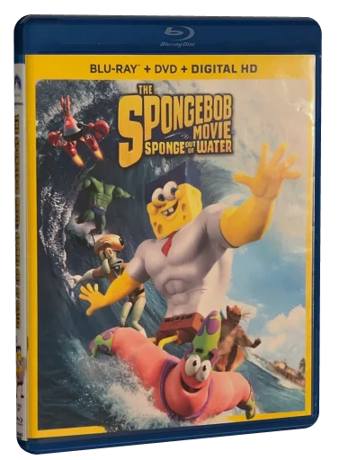 The SpongeBob Movie: Sponge Out of Water Blu-ray, Paramount