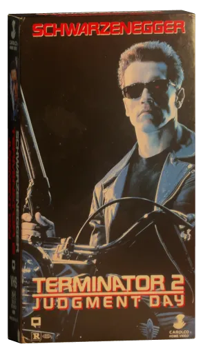 Terminator 2: Judgment Day VHS, Carolco Home Video