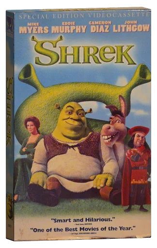 Shrek VHS, DreamWorks Home Entertainment