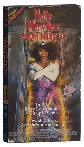 Hello Mary Lou: Prom Night II VHS, Virgin Vision