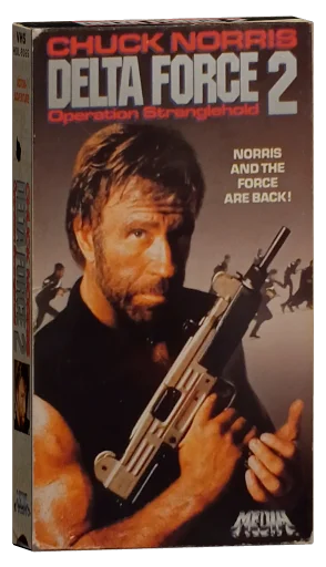 Delta Force 2: The Colombian Connection VHS cover