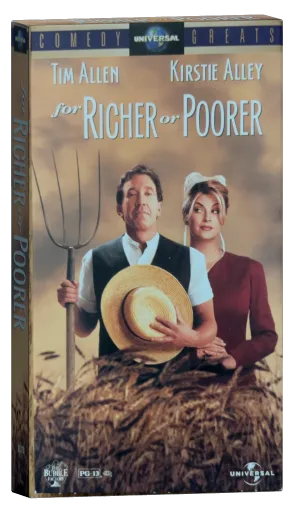 For Richer or Poorer VHS, Universal Studios Home Video