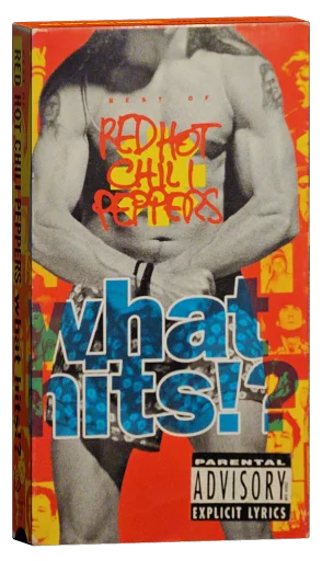 Red Hot Chili Peppers - What Hits!? VHS, EMI Records
