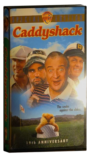 Caddyshack VHS, Warner Bros. Home Video