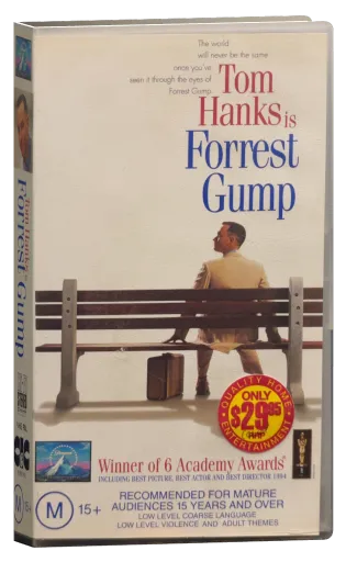 Forrest Gump VHS, Rainbow Products Limited