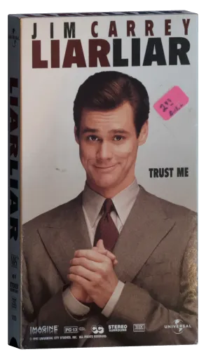 Liar, Liar VHS cover