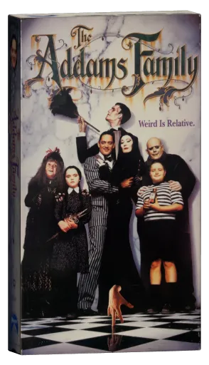 The Addams Family VHS, Paramount