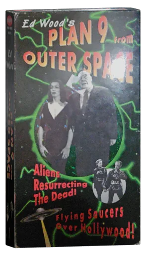 Plan 9 from Outer Space VHS, Rhino Home Video