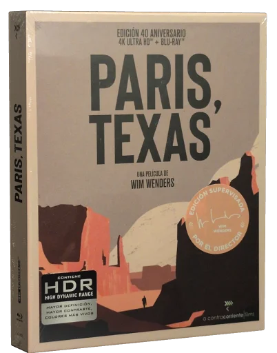 Paris, Texas 4K-UHD, A ContraCorriente Films