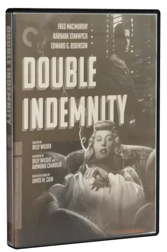 Double Indemnity DVD, The Criterion Collection