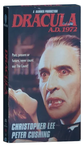 Dracula A.D. 1972 VHS, Warner Home Video