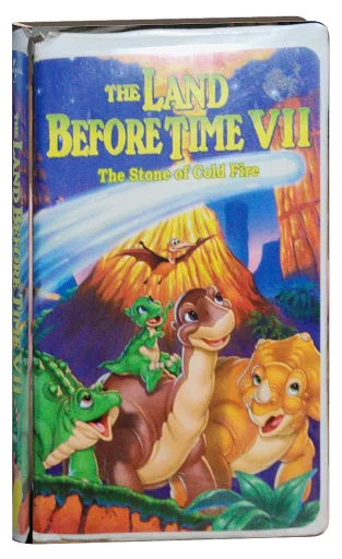 The Land Before Time VII: The Stone of Cold Fire VHS, Universal Studios Home Video