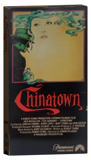 Chinatown VHS, Paramount Home Video