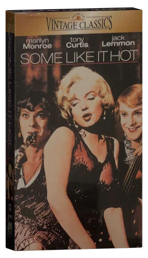 Some Like It Hot VHS, MGM/UA Home Video
