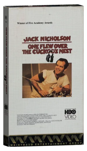 One Flew Over the Cuckoo's Nest VHS, HBO Video