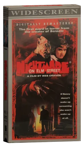 A Nightmare on Elm Street VHS, New Line Home Video