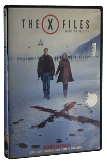 The X Files: I Want to Believe DVD, Twentieth Century Fox