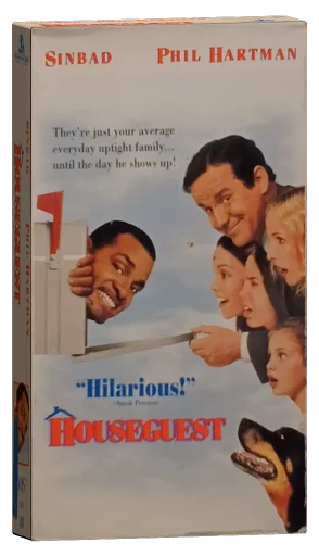 Houseguest VHS, Hollywood Pictures Home Video