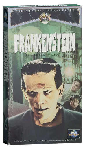 Frankenstein VHS, MCA Universal Home Video