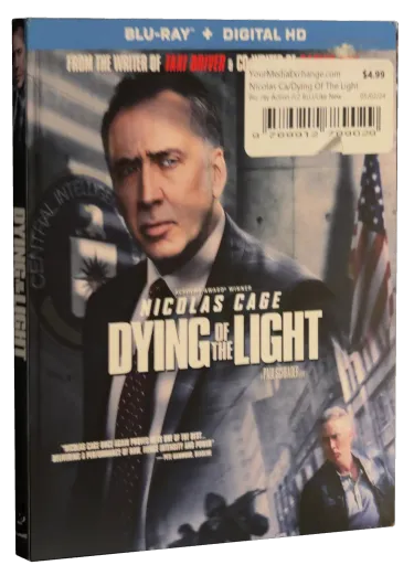 Dying of the Light Blu-ray, Lionsgate