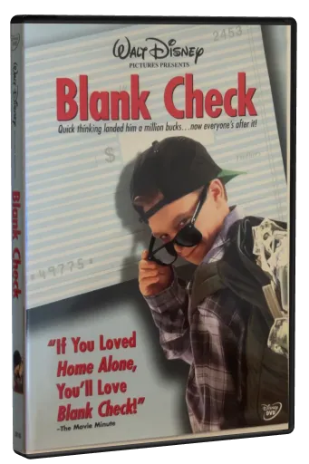 Blank Check DVD, Buena Vista Home Entertainment