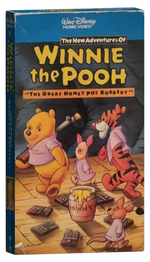The New Adventures of Winnie the Pooh VHS, Walt Disney Home Video
