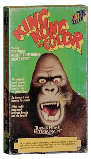 King Kong VHS, Turner Home Entertainment