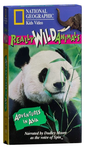 Really Wild Animals VHS, National Geographic Society