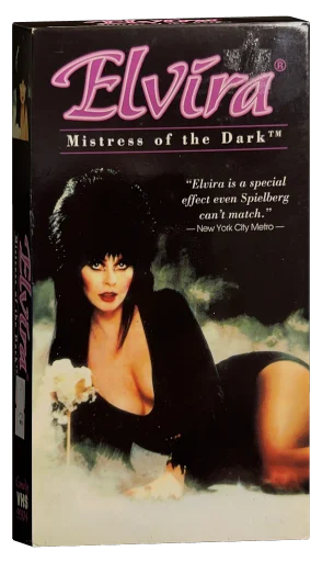 Elvira: Mistress of the Dark VHS, R&G Video
