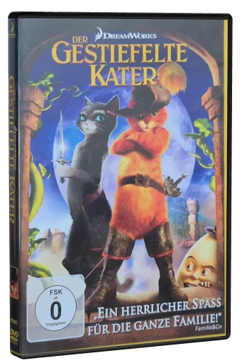 Puss in Boots DVD, DreamWorks Animation