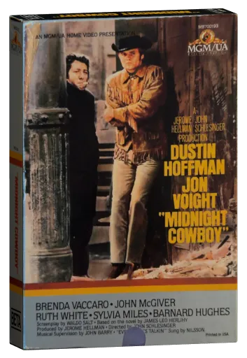 Midnight Cowboy Betamax, MGM/UA Home Video